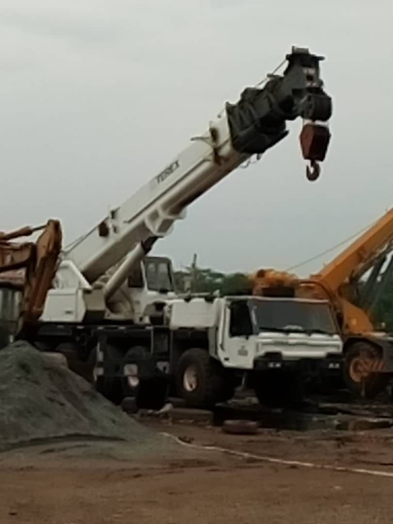 Reclamation plant on site